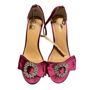 Express open toe shoes